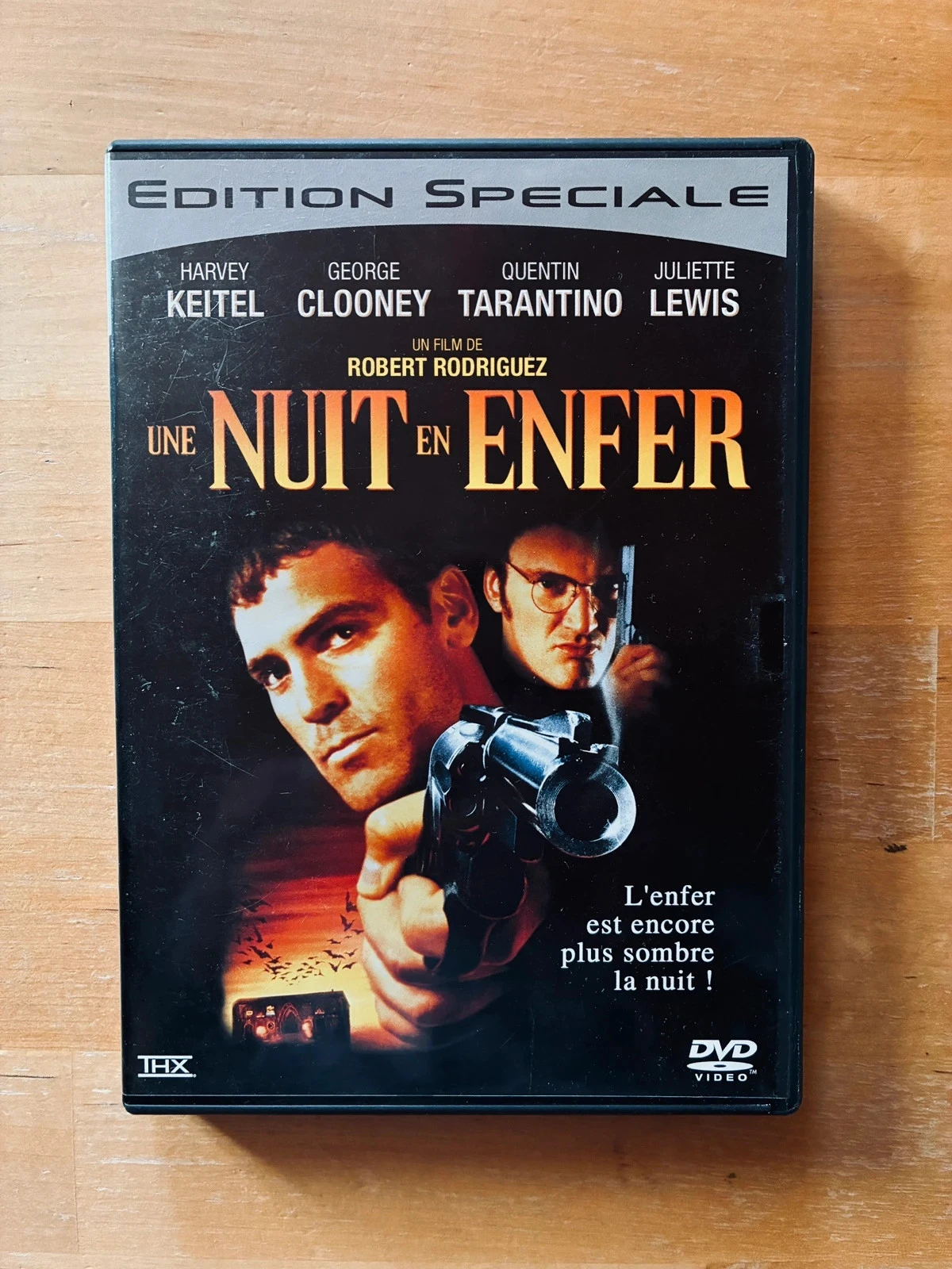 DVD Une nuit en enfer de Robert Rodriguez.
